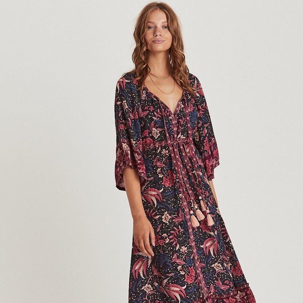 BRAND NEW W/TAG Arnhem Ilona Maxi Dress Twilight